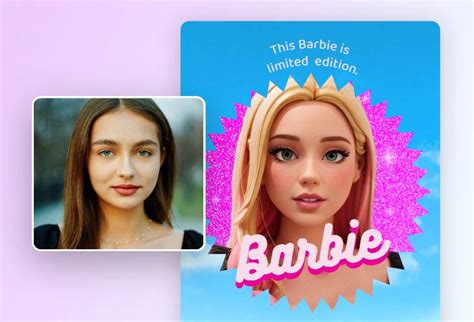 barbie selfie template|make yourself a barbie.